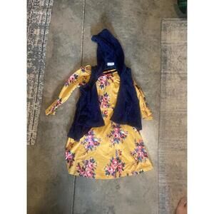 Girls Dress with Sleevless Cardigan Size 7